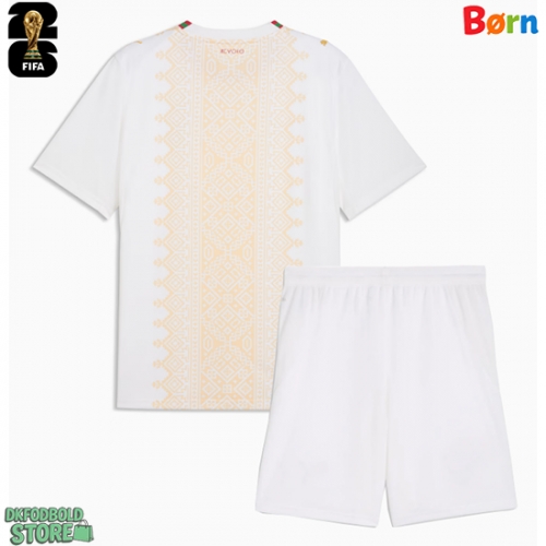 Marokko Replika Babytøj Udebanesæt Børn VM 2026 Kortærmet (+ Korte bukser)